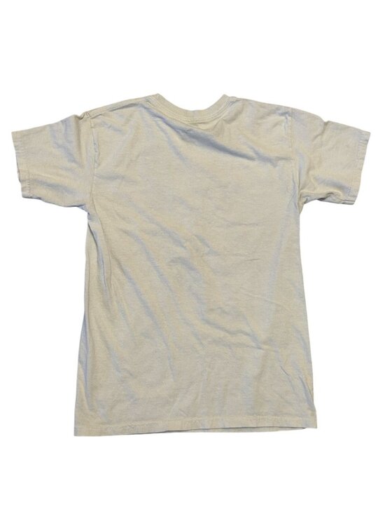 Vans Pizza Hot & Shreddy Graphic T-shirt Mens Small White Red Skateboard Tee - Picture 5 of 7